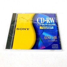 Sony CD-RW650 Rewritable CD Blank Media New Factory Sealed  picture
