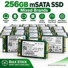 256GB mSATA SSD Internal Solid State Drive SATA Mixed Brands Tested Working picture