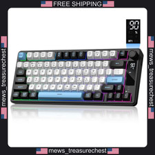 Wireless 75% Mechanical-Inspired Gaming Keyboard with RGB Backlit, Bluetooth, picture