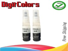 GI-25 Ink Refill Bottle for Canon MAXIFY MegaTank GX1020 GX2020 2 Black picture