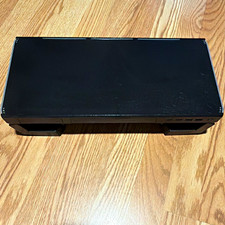Black Fixed Monitor Stand Riser for 1 Monitor, Universal, Ventilated picture