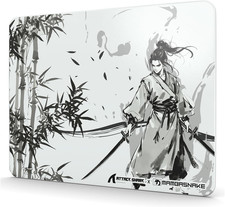 Attack Shark CM05SE Glass Gaming Mousepad,Nano-Micro-Etched Texture,Smooth Glass picture