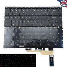 New US RGB Backlit Keyboard For MSI GP66 10UG Leopard Vector GP66 12UH MS-1542 picture