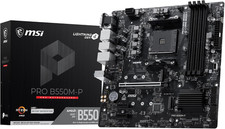 MSI PRO B550M-P Motherboard, Matx Supports AMD Ryzen G-Series Desktop Processors picture
