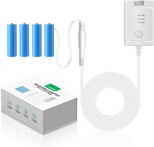 Lenink Adjustable AC Power Supply Adapter for AA Batteries, 3V to 6V, White  picture