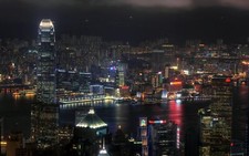 Landscape hong kong city asia china victoria Custom Gaming Mat Desk picture