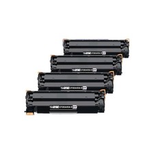 HaloFox 4 Pack Compatible Toner Cartridge HP CF283A 83A  picture