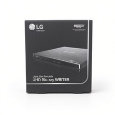 LG BP60NB10 Ultra Slim Portable UHD Blu-ray DVD Writer M-DISC USB New Sealed picture
