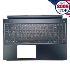 New Palmrest Keyboard Backlit For Acer Predator Helios 300 PH315-52-54QY Black picture