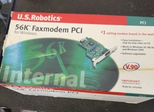 New In Box US Robotics 3Com 3CP5699A Computer Internal Fax Modem Card PCI 56K picture