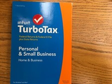 NEW Turbotax 2014 Home Business Federal & State. SKU: 424528 picture