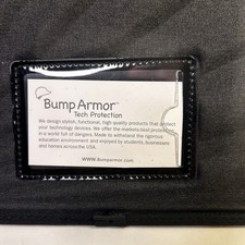 Bump Armor Tech Protection Laptop Sleeve / Portfolio Case – Black picture