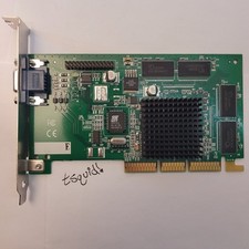 Dell 073RGY AGP Video Graphics Card 32MB VGA BRD-05-E15 Green Excellent Vintage picture