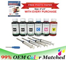 4-Color Bulk Ink Refill Kit for Canon Inkjet Printer Cartridges 600 ml Total picture