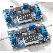 2 Pcs LM2596 DC-DC Buck Converter 4.0-40V to 1.25-37V 2A Adjustable Voltage picture