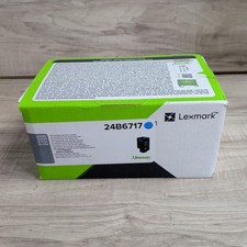 Lexmark Genuine 24B6717 HY Cyan Toner Original XC 4140 4143 4150 4153 - sealed picture