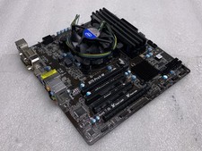 ASRock B75 Pro3-M mATX Motherboard Core i7-3770 3.4GHz 16GB DDR3 RAM NO IO SHLD picture