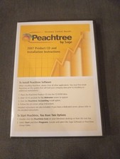 Peachtree Pro Accounting 2007 by Sage Business Software PC w/ Serial Number picture