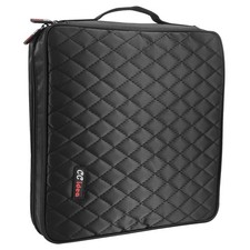 CCidea CD DVD Case Holder, Portable Disc Storage L6''*W6''*H2.5'', 200-Black picture