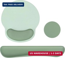 MOSISO Wrist Rest Support for Mouse Pad&Keyboard Set, Antique Green picture