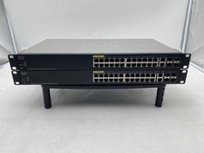 Lot of 2 Cisco SG350-28MP-K9 28-Port PoE Managed Gigabit Switch picture