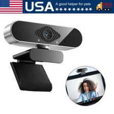1080P Full HD USB Webcam for PC Desktop,Laptop Web Camera with Microphone picture