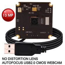 ELP 13MP Audio Mini Autofocus USB Camera Module for Android Linux Windows MAC picture