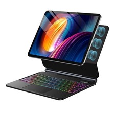 Keyboard Case iPad Air 11 M4 M2 Pro 11 1-6 Gen Magic Magnetic Black Wenlaty NEW picture