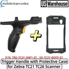 Trigger Handle W/ Protective Case for Zebra TC21 TC26 Scanner TRG-TC2Y-SNP1-01 picture