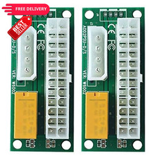 2-Pack Add2PSU Multiple Power Supply Adapter (ATX 24Pin to Molex 4Pin) picture