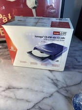 IOMEGA CD-RW 40X12X48X USB 2.0 EXTERNAL DRIVE WITH BOX picture