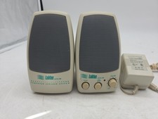 Labtec LCS-150 Stereo Computer Speakers System - TESTED WORKING W/ Power Cord picture