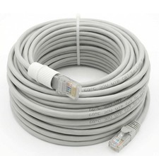 8x 60FT Cat5/6 Ethernet Cable RJ45 High Speed for PoE Cameras NVR Open Box picture