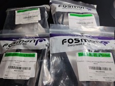 Fosmon Low Voltage Mounting Bracket (1 Gang, ), Lot of 4, Black picture