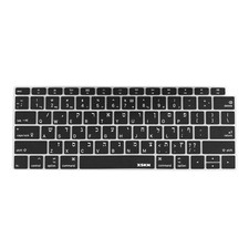 XSKN Hebrew Keyboard Cover Skin for 2018 Macbook Air 13.3 with Touch ID A1932 picture