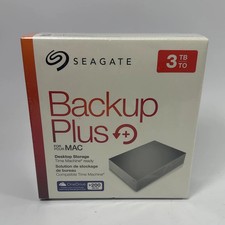 New Seagate External Backup Plus for Mac 3TB USB 3.0 HDD picture
