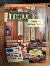 Punch Software Project Interior Design Suite (PC, 2005)-New-open Box Not Used picture