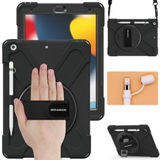for iPad Case 9th/8th/7th Generation, 10.2 Inch iPad Case with Hand Strap picture