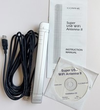 C.Crane Super USB WiFi Antenna II Long Range USB Adapter New Open Box picture