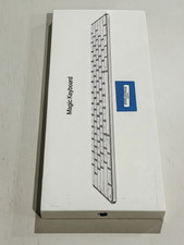 Apple Magic Keyboard - Silver / White (Model MKZA3LL/A) - Mint Condition picture