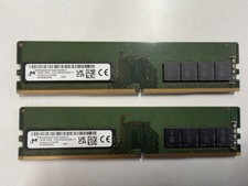 Micron 32GB Kit DDR4 1Rx8 PC4-3200AA-ED2-11 ECC UnBuffered (MTA9ASF2G72AZ-3G2BI picture