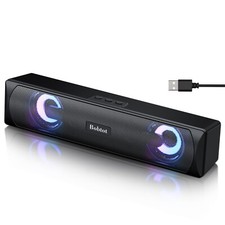 Computer Speaker USB Power Portable Bluetooth Subwoofer Speaker Sound Bar Audio picture