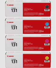Canon 131 Toner Set BK/C/M/Y Genuine MF624Cw MF628Cw MF8280Cw LBP7110Cw NEW picture