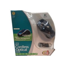 Logitech LX7 Cordless Wireless 5 Button Optical Mouse New in the Box picture