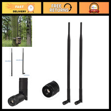 9dBi 4G LTE Antenna for Trail Cameras - RP-SMA Male Connector, 2-Pack, High Gain picture