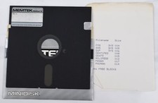 Vintage Memtek Computer Floppy Disk - Rare, Games? Untested, As-Is picture