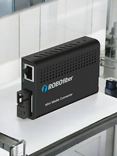 Singlemode Fast Ethernet fiber media converter 20Km, SC 1310nm, LFC-100-SC020 picture