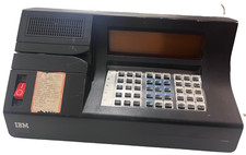 Vintage IBM 3604 Model 6 Keyboard Display Bank Teller Terminal - Powers On picture