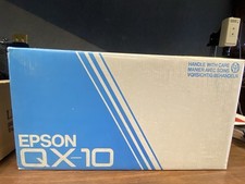 Rare Vtg EPSON QX-10 Original Box Never Removed Collector Item picture