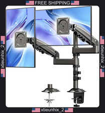 Huanuo Dual Monitor Mount for 17-32 Inch Screens VESA 75/100mm Adjustable picture